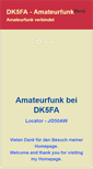 Mobile Screenshot of dk5fa.de